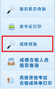 2020年上海中级会计职称成绩查询入口是哪个？